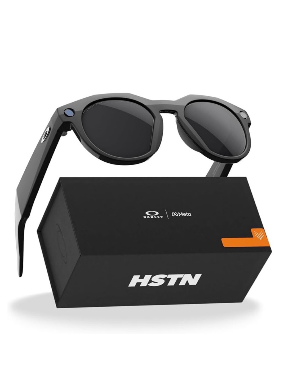 Meta Oakley HSTN Smart AI Glasses Black, Prizm Black Polarized Lens  **EUC**